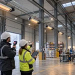 Riscaldamento elettrico per capannoni e grandi spazi: infrarossi, potenza, zone e consumi