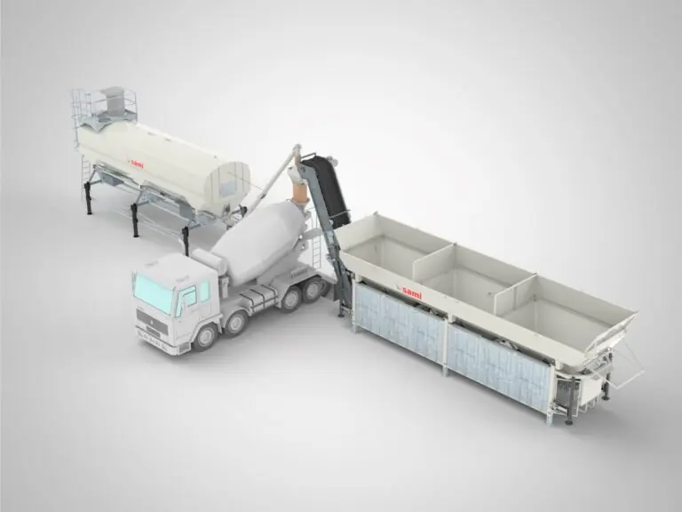 Impianti mobili di betonaggio TECNO