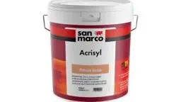 ACRISYL PITTURA LISCIA: Pittura acril-silossanica liscia e opaca per facciate esterne