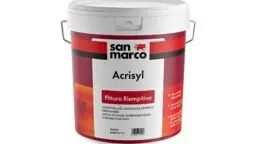 ACRISYL PITTURA RIEMPITIVA: Pittura acril-silossanica riempitiva per superfici murali esterne