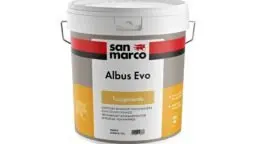 ALBUS EVO: Un'idropittura opaca traspirante ad alto punto di bianco per interni