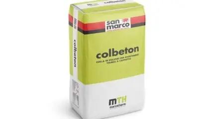 COLBETON PLUS: Adesivo-rasante ad alte prestazioni per sistemi di isolamento a cappotto