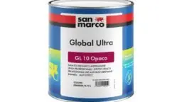 GLOBAL ULTRA GL 10 OPACO: Smalto opaco a solvente per ferro e legno con funzione protettiva
