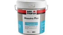 MAESTRO PLUS: Pittura traspirante ad alta resa studiata per l'applicazione a rullo