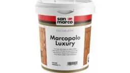 MARCOPOLO LUXURY: Pittura decorativa metallizzata fine per interni