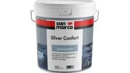 SILVER CONFORT: Pittura lavabile igienizzante e antimuffa con tecnologia agli ioni d'argento