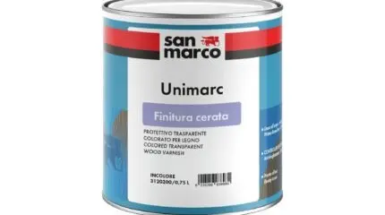 UNIMARC FINITURA CERATA: Finitura cerata all'acqua per proteggere il legno con effetto satinato