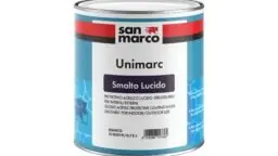 UNIMARC SMALTO LUCIDO: Smalto lucido all'acqua per legno, metallo, PVC e ceramica