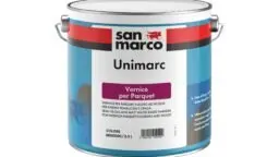 UNIMARC VERNICE PER PARQUET: Vernice all'acqua per parquet e pavimenti interni in legno