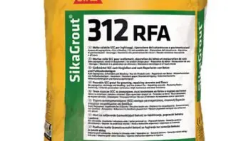 SikaGrout-312 RFA: malta colabile per ancoraggi e inghisaggi
