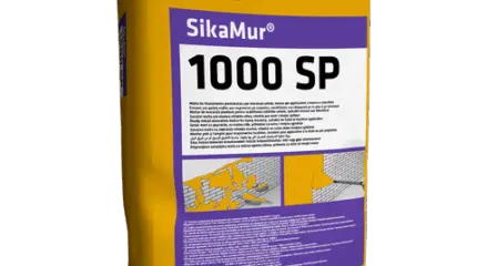 SikaMur-1000 SP: intonaco macroporoso per risanamento