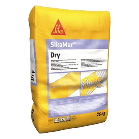 SikaMur Dry: intonaco deumidificante per murature umide