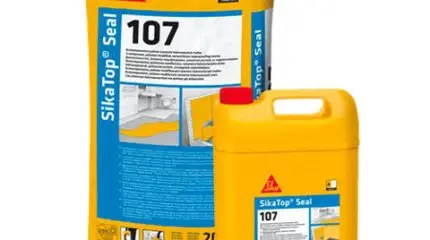 SikaTop Seal-107 Bianco: malta impermeabilizzante bicomponente