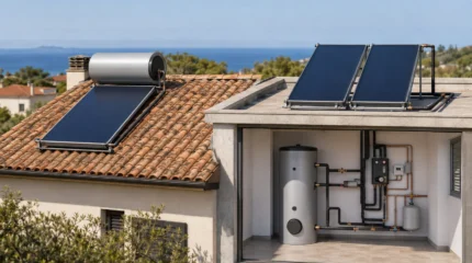 Solare termico a circolazione naturale o forzata: differenze e scelta