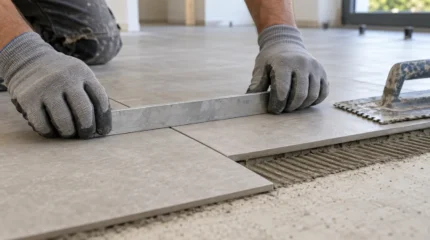 Spessore della colla per piastrelle: supporto, formato, spatola e controllo