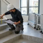 Trabattello per scale: configurazione, dislivelli, stabilità e sicurezza