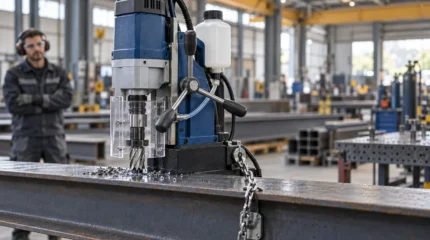 Trapano magnetico: funzionamento, frese, fissaggio e sicurezza