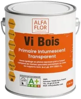 VI Bois - Vernice Intumescente per Legno B-s1,d0 - Tanica da 1 L