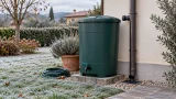 Cisterna fuori terra in inverno: protezione dal gelo, tubazioni e gestione del troppo pieno