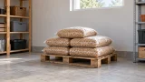 Dove conservare il pellet: umidità, spazio, sicurezza e gestione del bancale