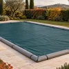 Copertura invernale della piscina: teli, fissaggi, acqua piovana e sicurezza