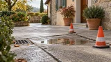 Marciapiedi e cortili che sprofondano: cause, controlli e soluzioni