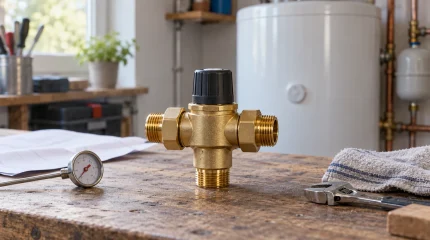 Miscelatore termostatico centrale per acqua calda: sicurezza, taratura e manutenzione