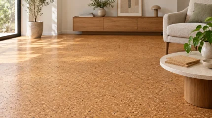Pavimento in sughero: struttura, posa, comfort e manutenzione