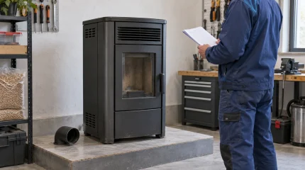 Stufa a pellet usata: controlli, documenti e costi nascosti prima dell'acquisto